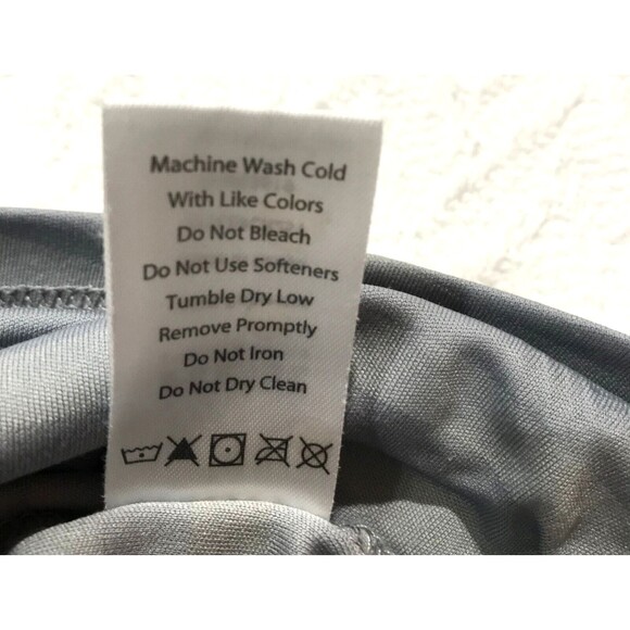 Womens Medium RBX PERFORMANCE V Neck Short Sleeve Active Shirt Grey XDry - Picture 6 of 9